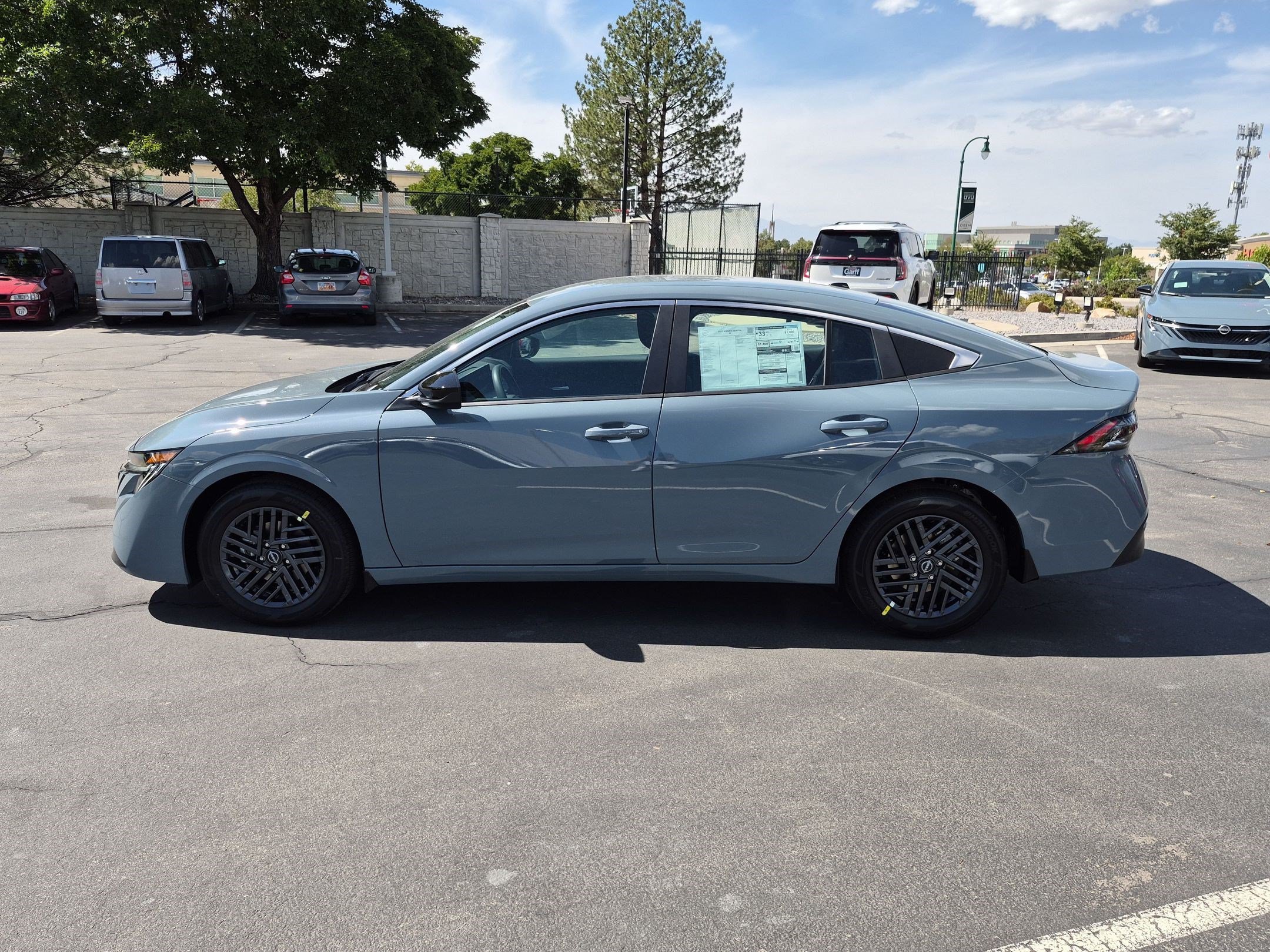 New 2027 Atlantic Gray Metallic Nissan SV image 7