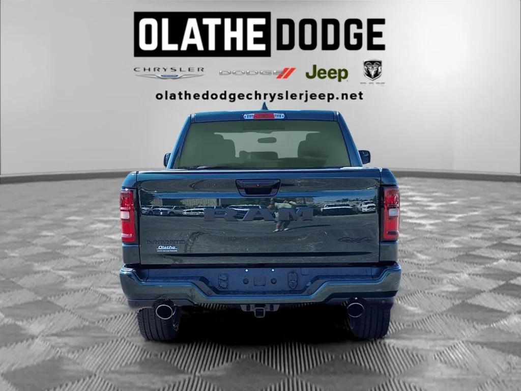 New 2027 Serrano-Green Metallic Exterior Paint RAM Laramie image 25