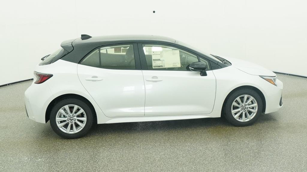 New 2027 Wind Chill Pearl with Black roof Toyota SE image 14