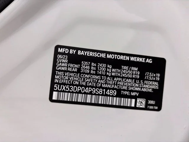 Used 2023 Alpine White BMW xDrive30i image 25