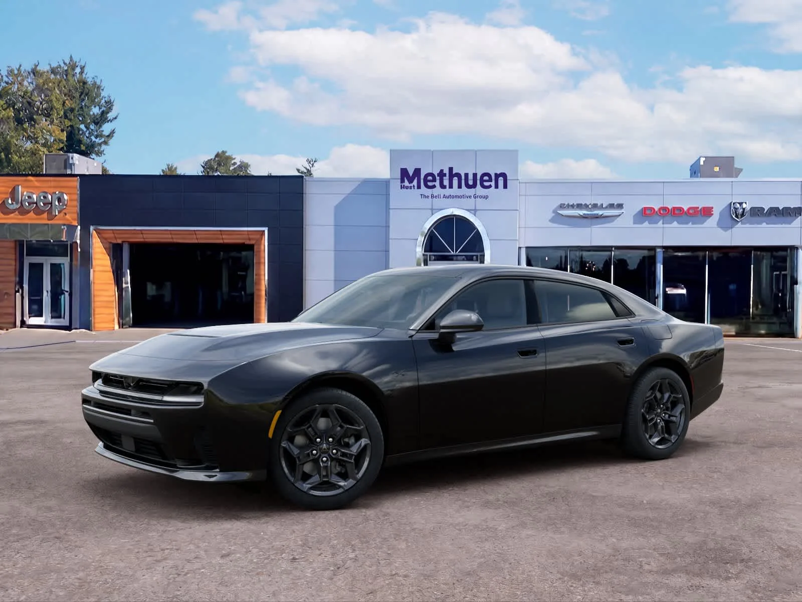 New 2027 Diamond Black Crystal Pearlcoat Dodge R/T image 2
