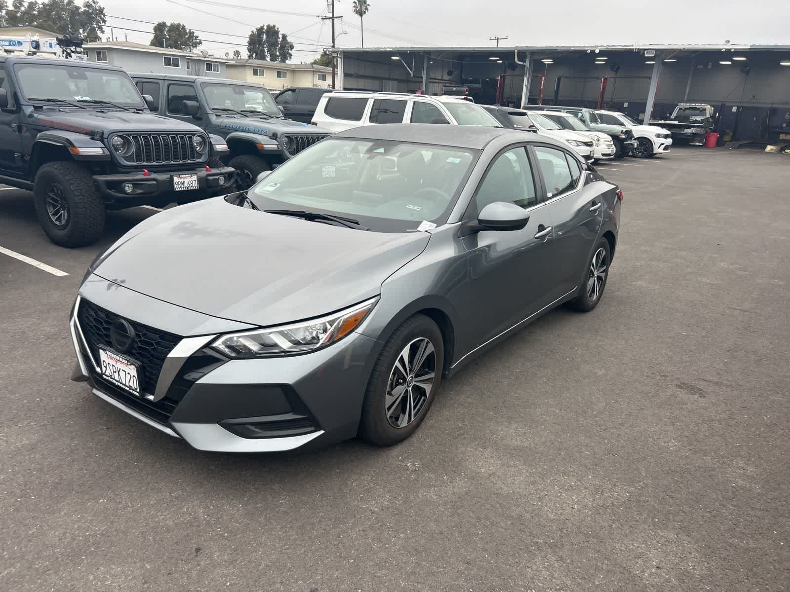 Used 2021 Nissan Sentra SV with VIN 3N1AB8CV9MY269598 for sale in Costa Mesa, CA