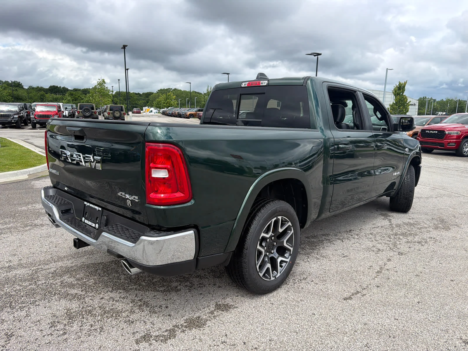 New 2026 Serrano Green Metallic Ram Laramie image 9