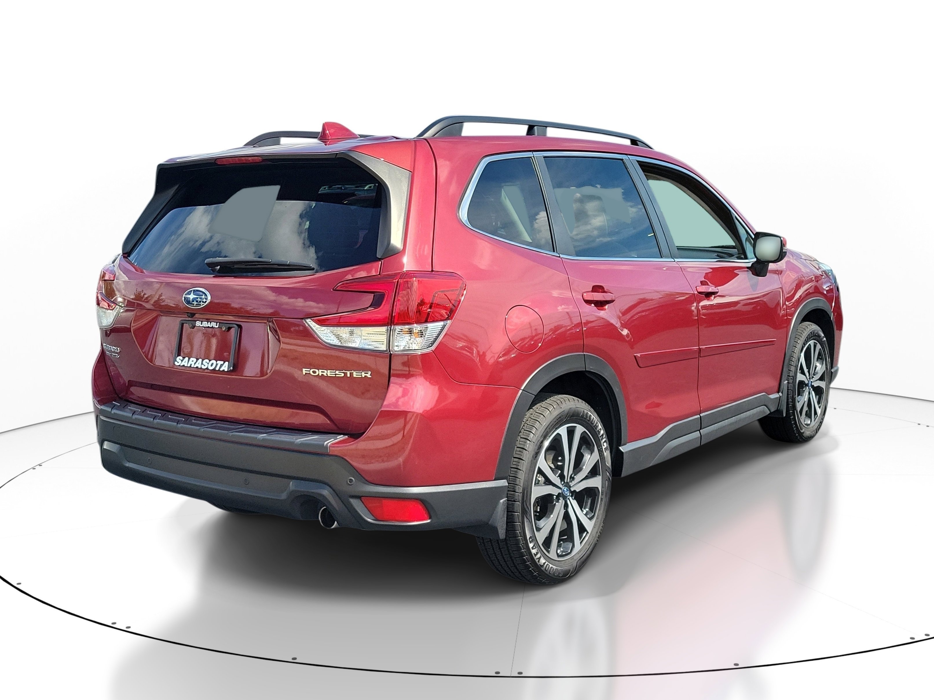 Used 2021 Crimson Red Pearl Subaru Limited image 5