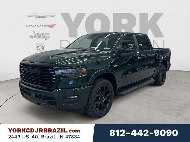 New 2026 Serrano-Green Metallic Exterior Paint RAM Laramie image 1