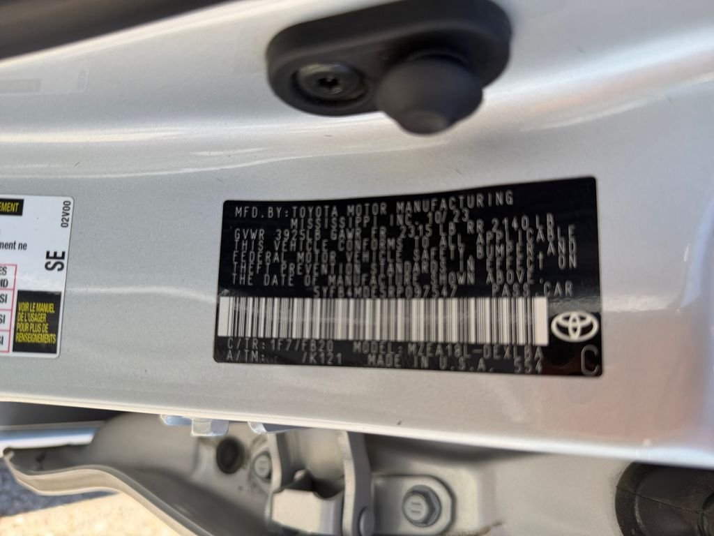 Used 2024 Silver Toyota LE image 20