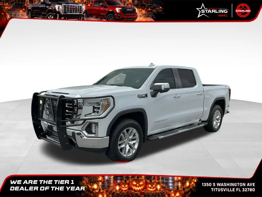 Certified Used 2019 SUMMIT WHITE GMC SLT image 1