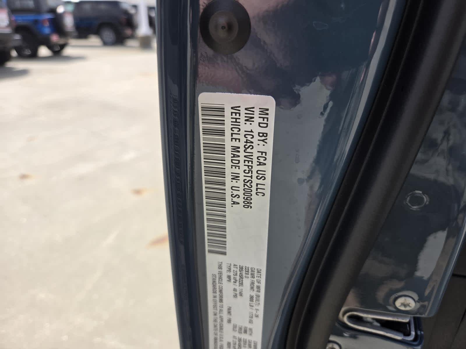 New 2026 Steel Blue Jeep Summit Obsidian image 21