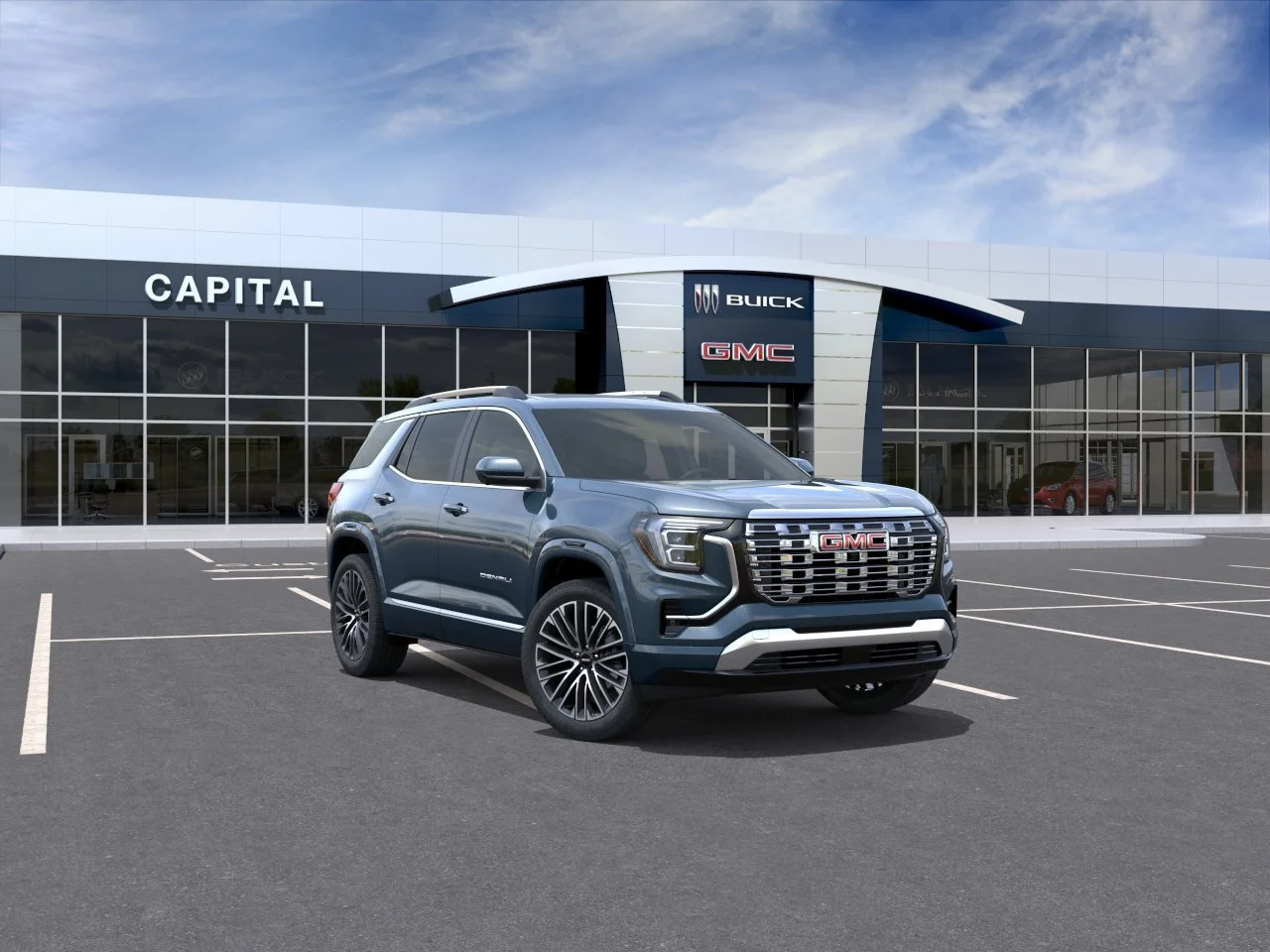 New 2027 DOWNPOUR METALLIC GMC AWD Denali image 2
