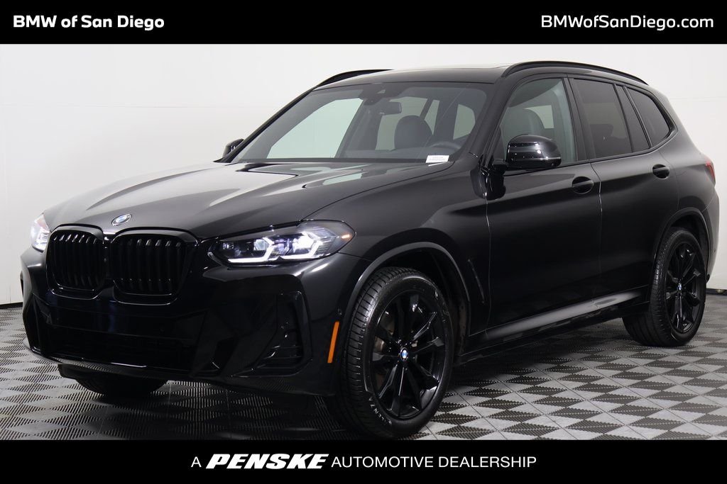 Certified Used 2024 Black Sapphire Metallic BMW sDrive30i image 1