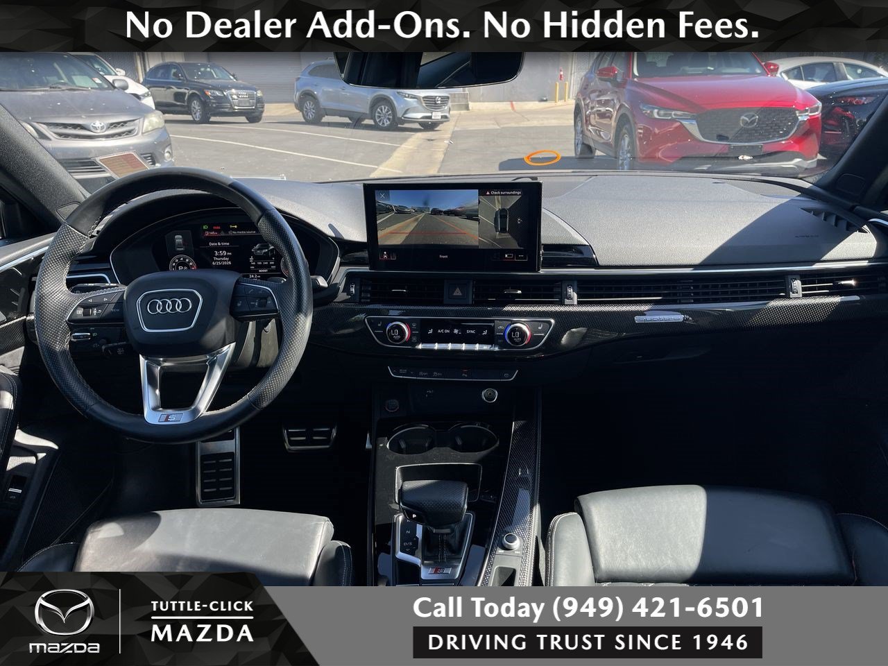 Used 2022 Blue Audi Premium Plus image 6