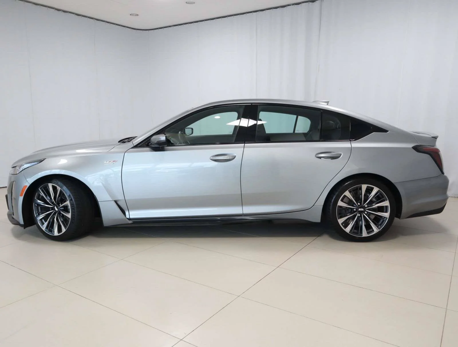 Used 2024 Argent Silver Metallic Cadillac Blackwing image 2