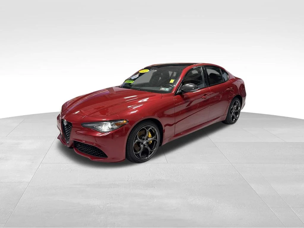 Used 2021 Red Alfa Romeo Ti Sport image 2