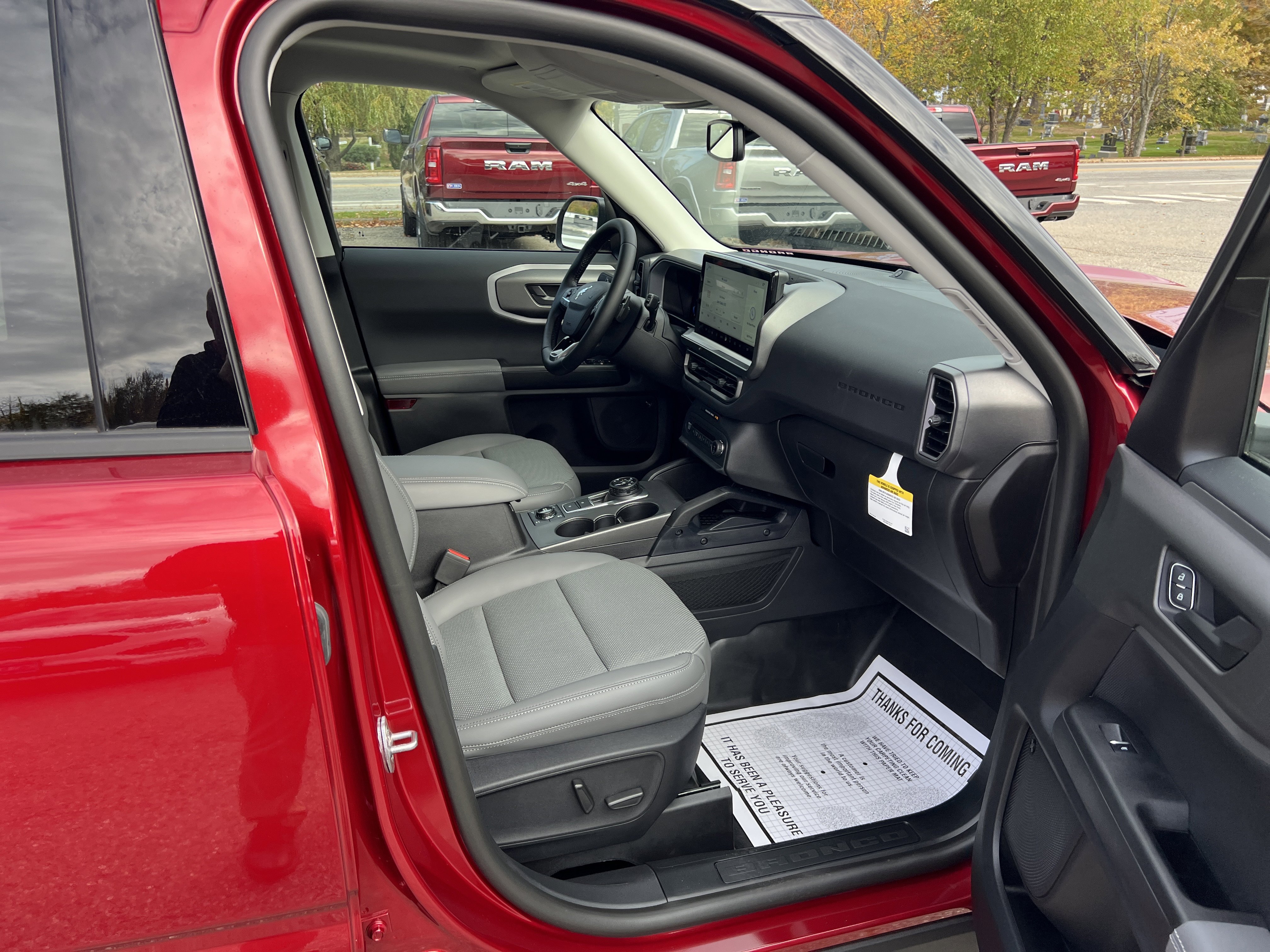 New 2025 Ruby Red Metallic Tinted Clearcoat Ford Badlands® image 14