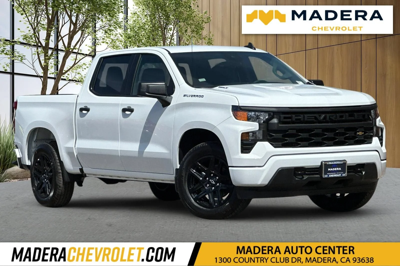 New 2026 Summit White Chevrolet Custom image 1