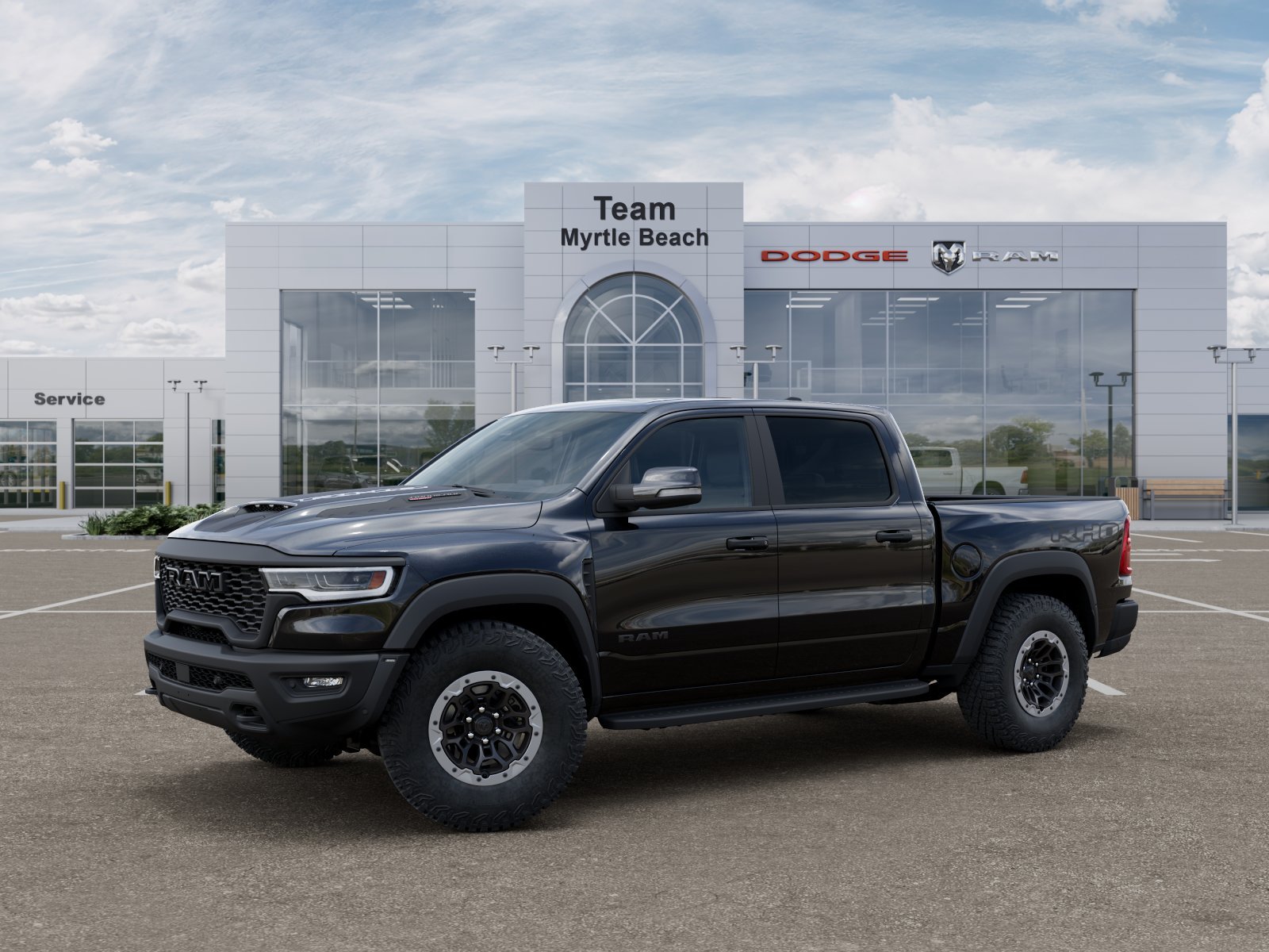 New 2026 Diamond Black Crystal Pearl-Coat Exterior Paint RAM RHO image 29