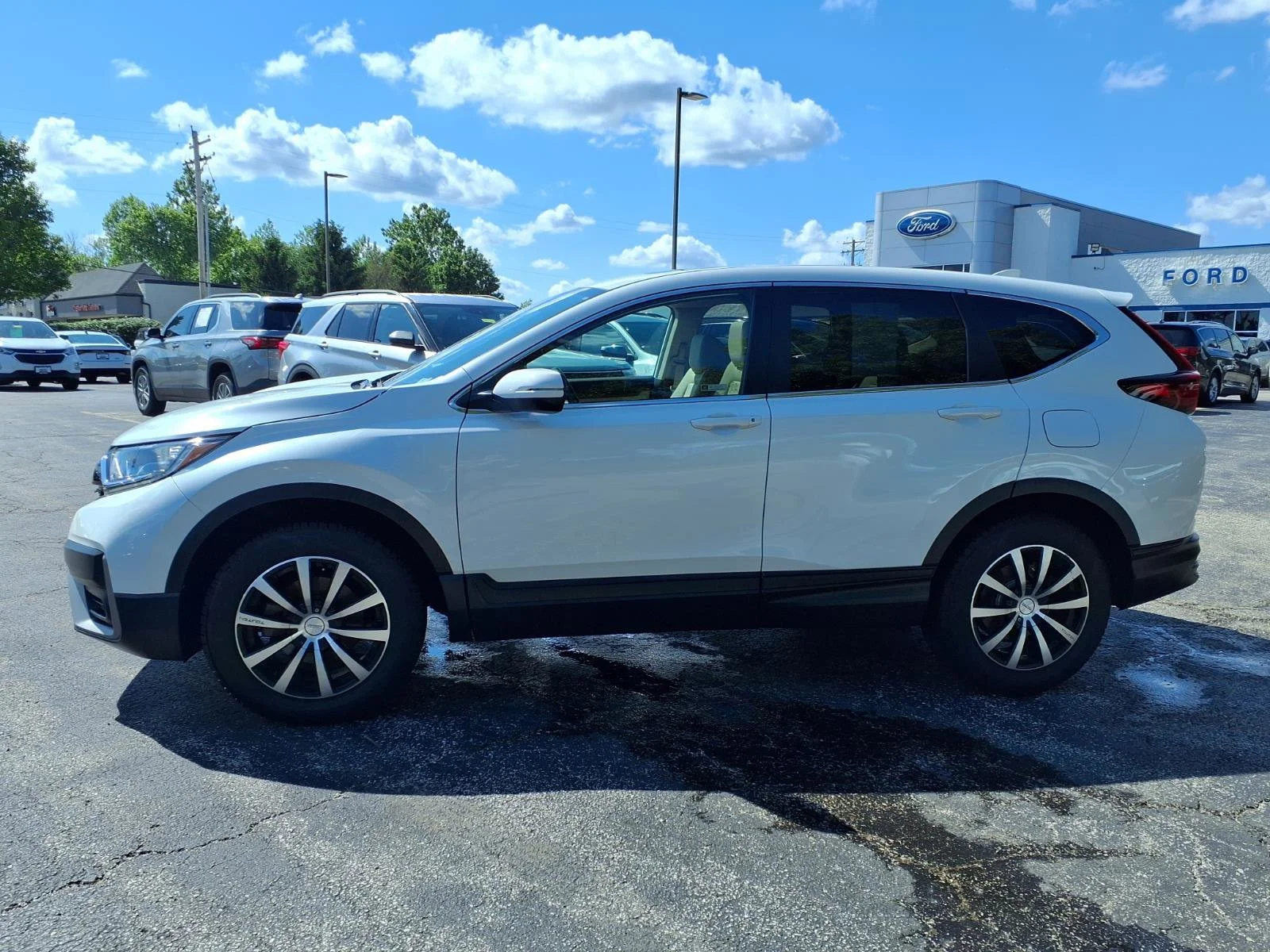 Certified Used 2022 Platinum White Pearl Honda EX-L image 26