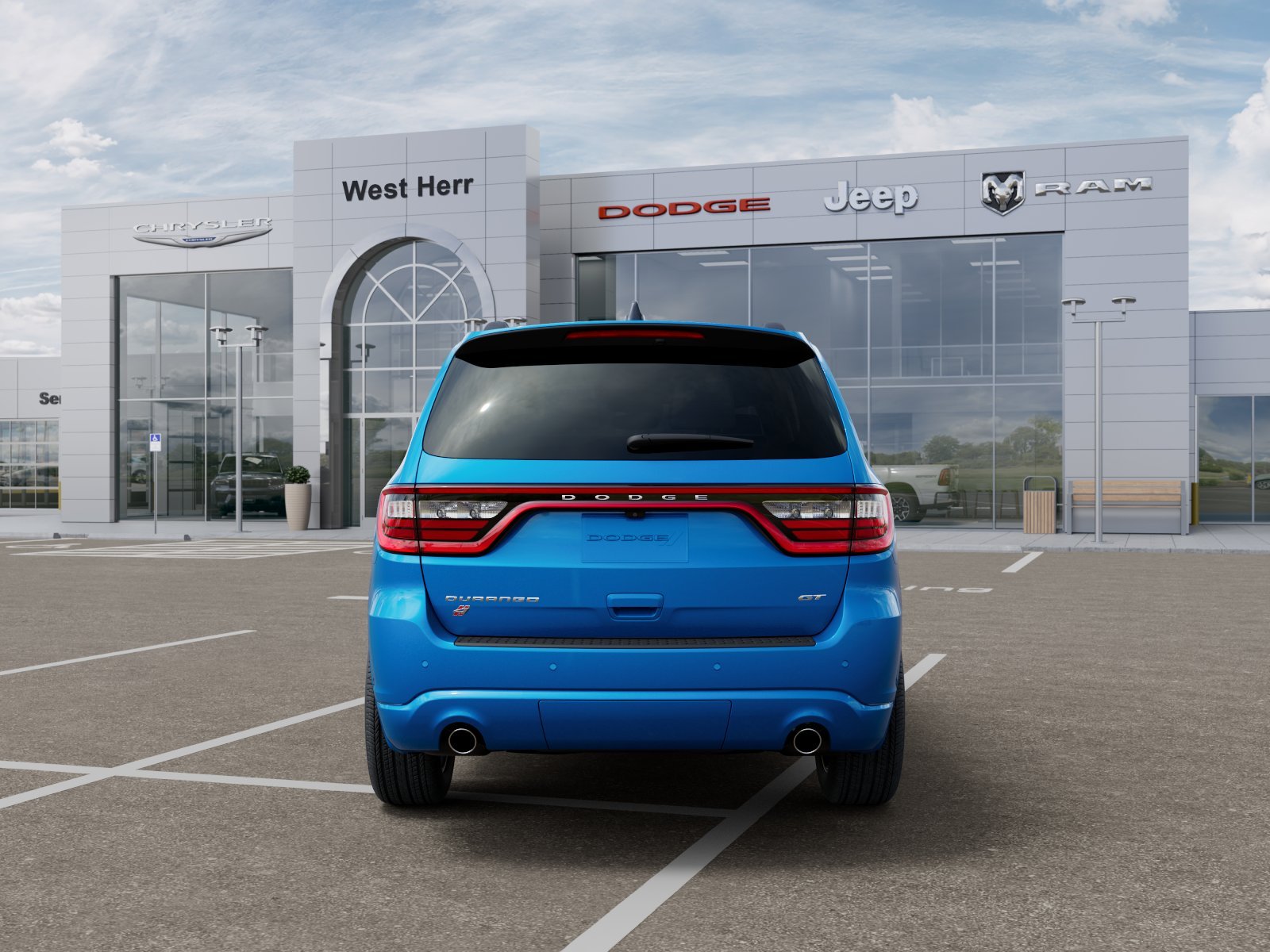 New 2026 B5 Blue Exterior Paint Dodge DURANGO GT PLUS AWD image 33