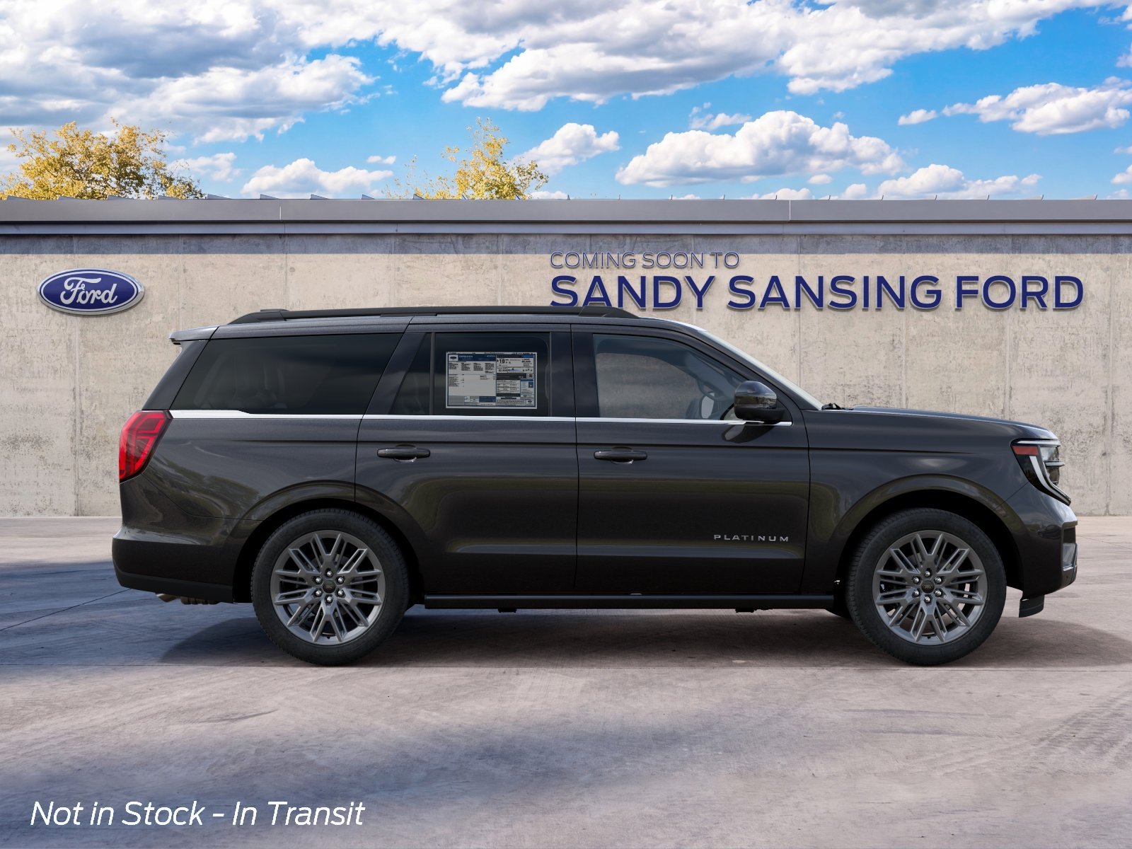 New 2027 Dark Matter Gray Metallic Ford Platinum image 5