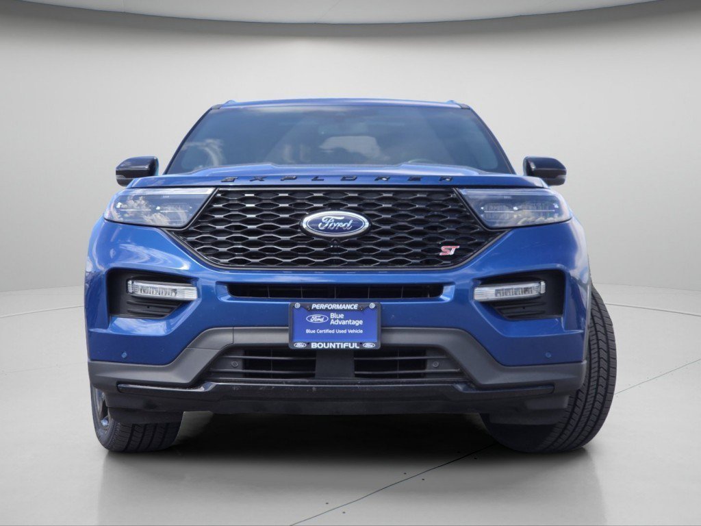 Certified Used 2020 Blue Metallic Ford ST image 3
