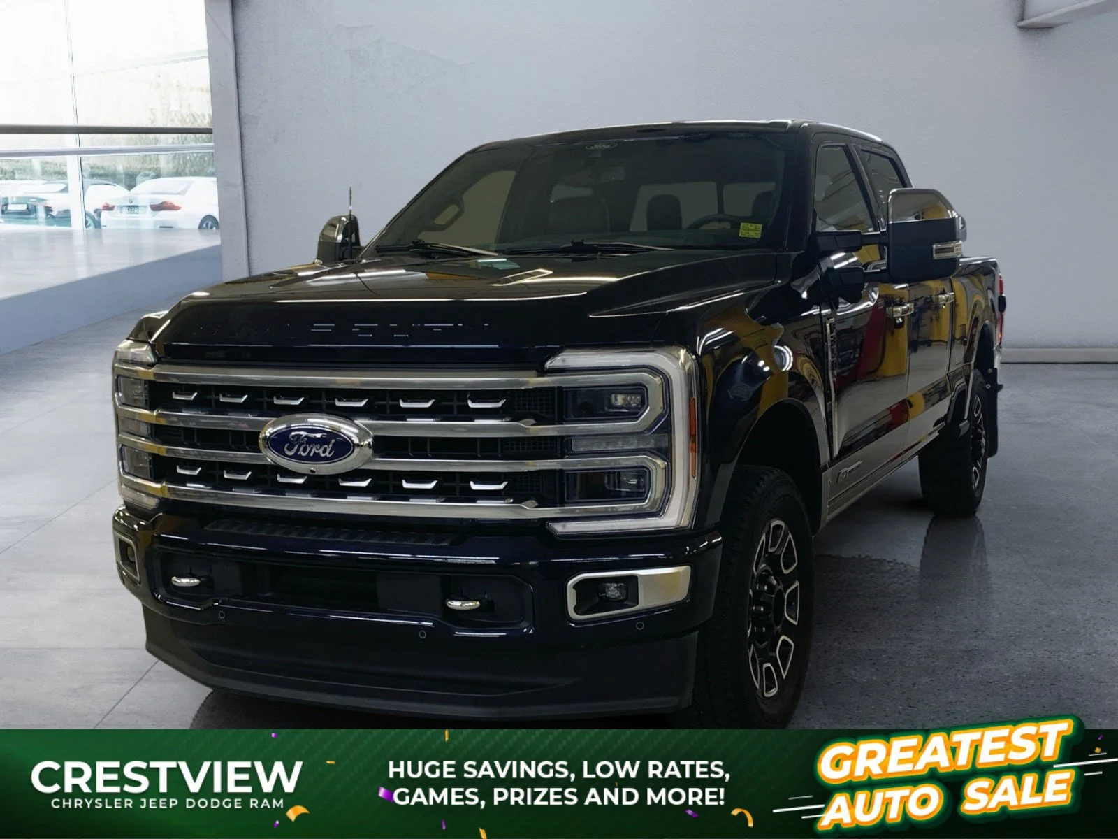 Used 2024 Blue Ford Platinum * Available Until Exported to USA * image 1