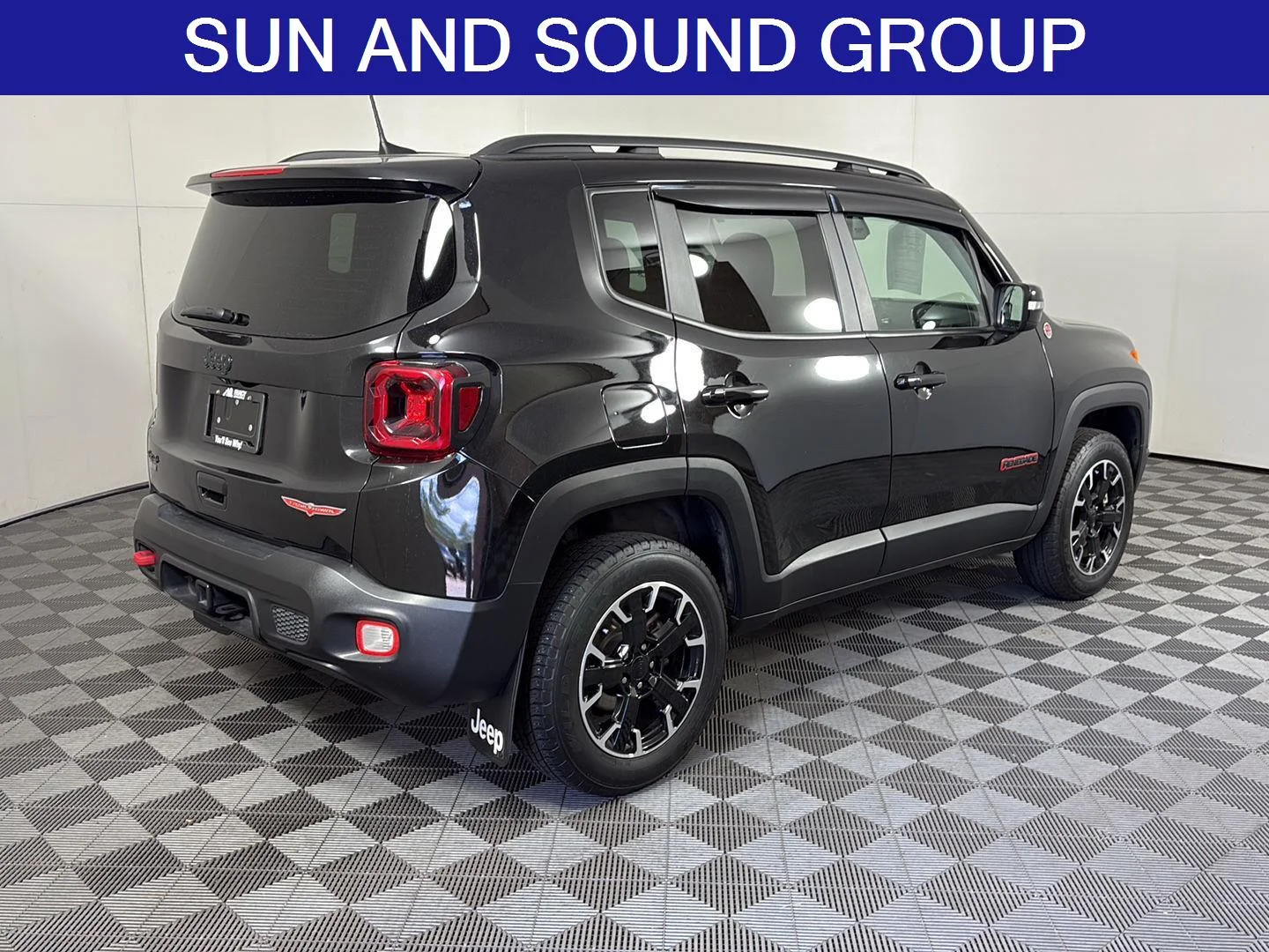 Used 2023 Black Clearcoat Jeep Trailhawk image 5