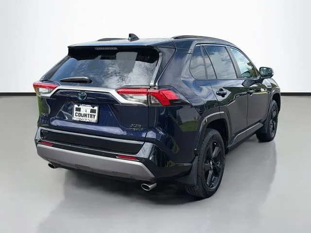 Used 2021 Blue Toyota XSE image 7