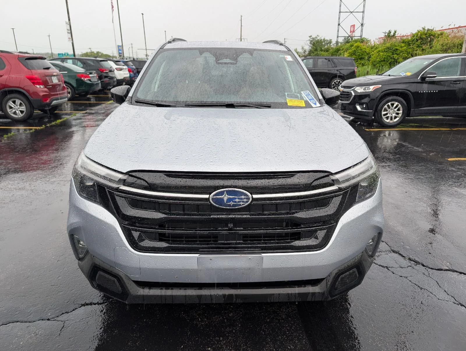 Used 2025 Ice Silver Metallic Subaru Touring image 2