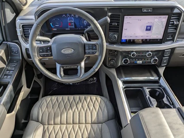New 2026 Star White Metallic Tri-Coat Ford F-350® Platinum® image 16
