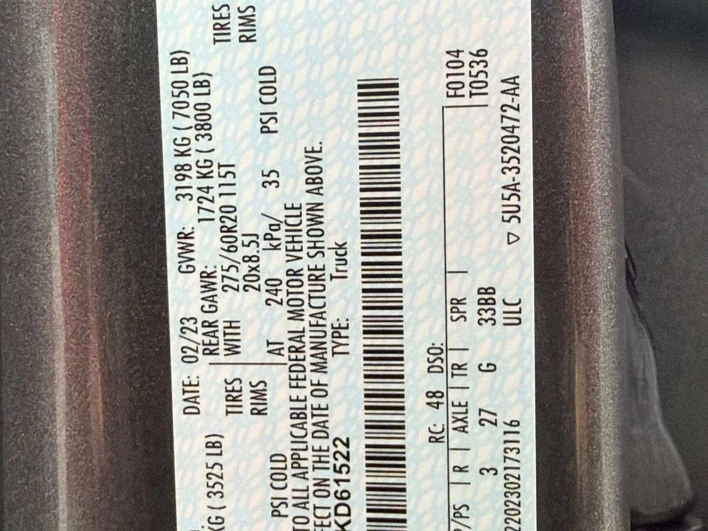 Used 2023 Gray Ford Lariat image 34