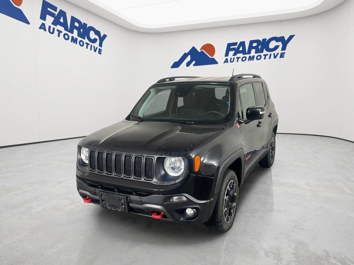 Used 2023 Black Clearcoat Jeep Trailhawk image 2