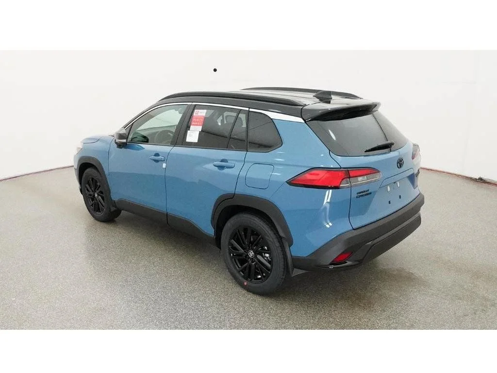 New 2026 Cavalry Blue with Jet Black roof Toyota Hybrid XSE image 6