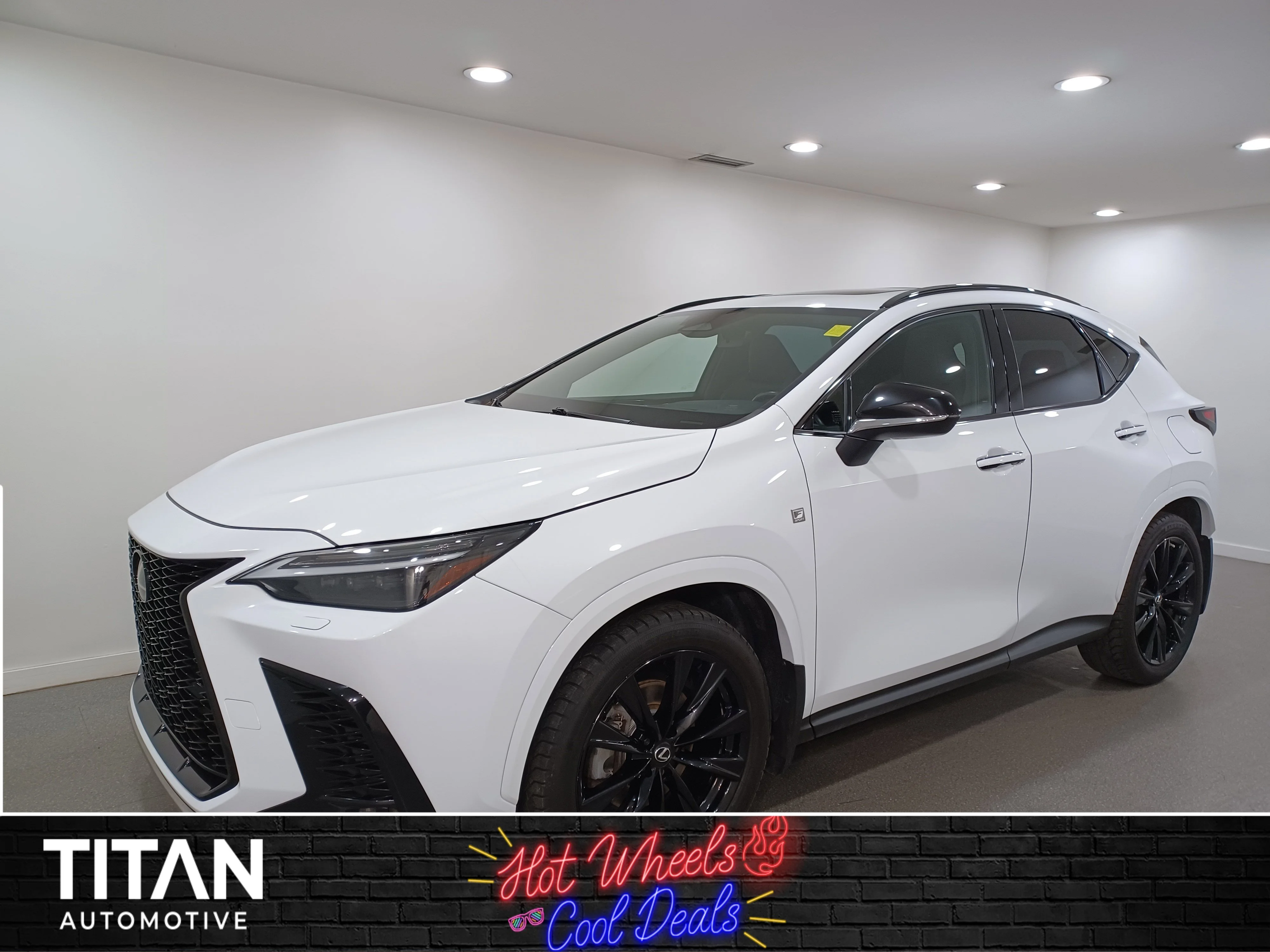 Certified Used 2022 Ultra White Lexus F-Sport *Adaptive Cruise | Cooled Lthr | Sunroof | Htd Wheel | Blind Spot Detect | Lane Keep Assist image 1