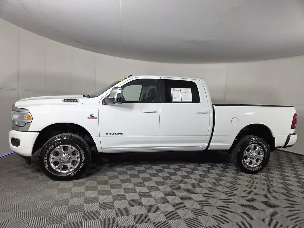 Used 2024 Bright White Clearcoat Ram Laramie image 7
