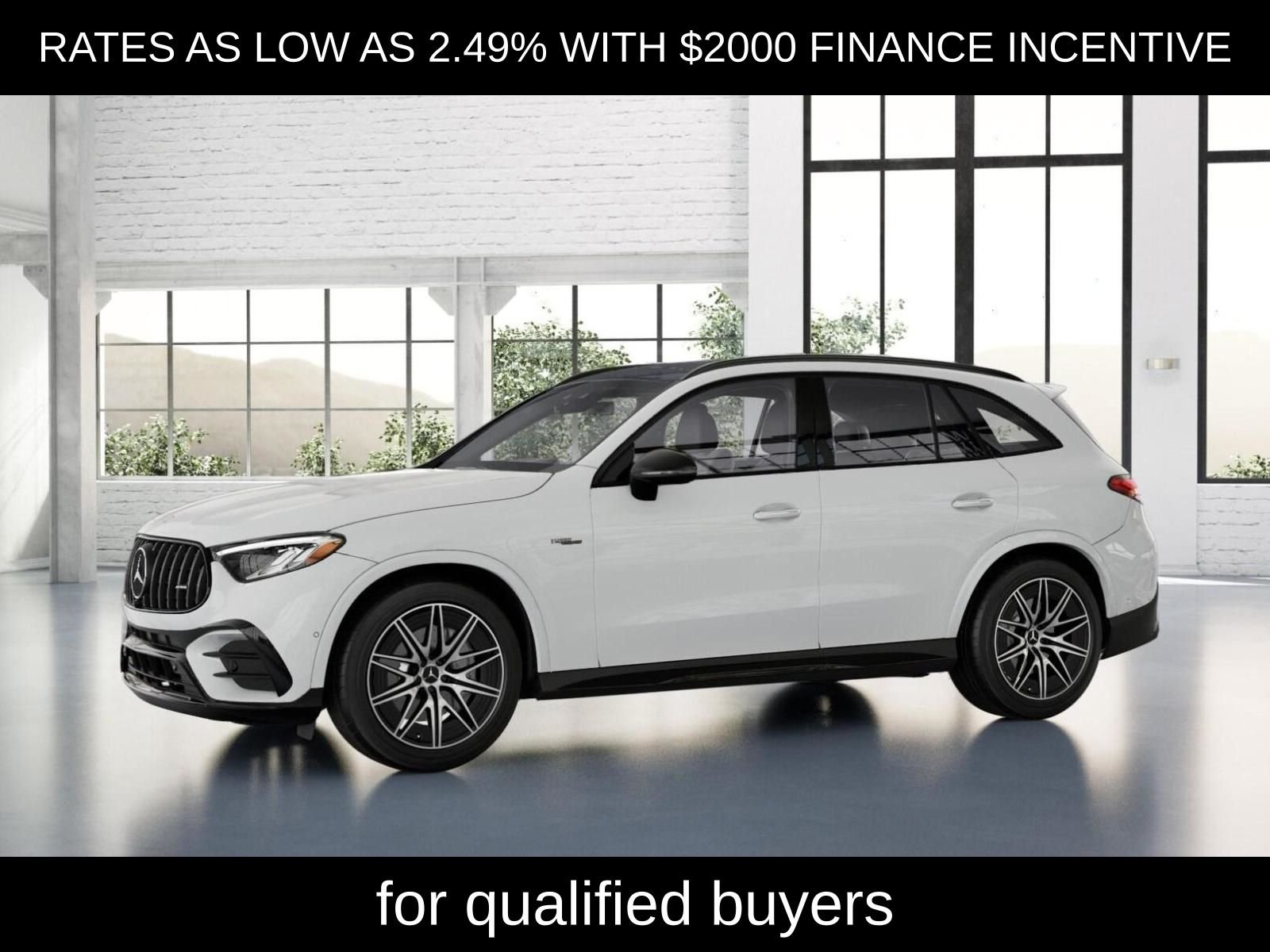 New 2026 Polar White Mercedes-Benz GLC 43 AMG® image 37