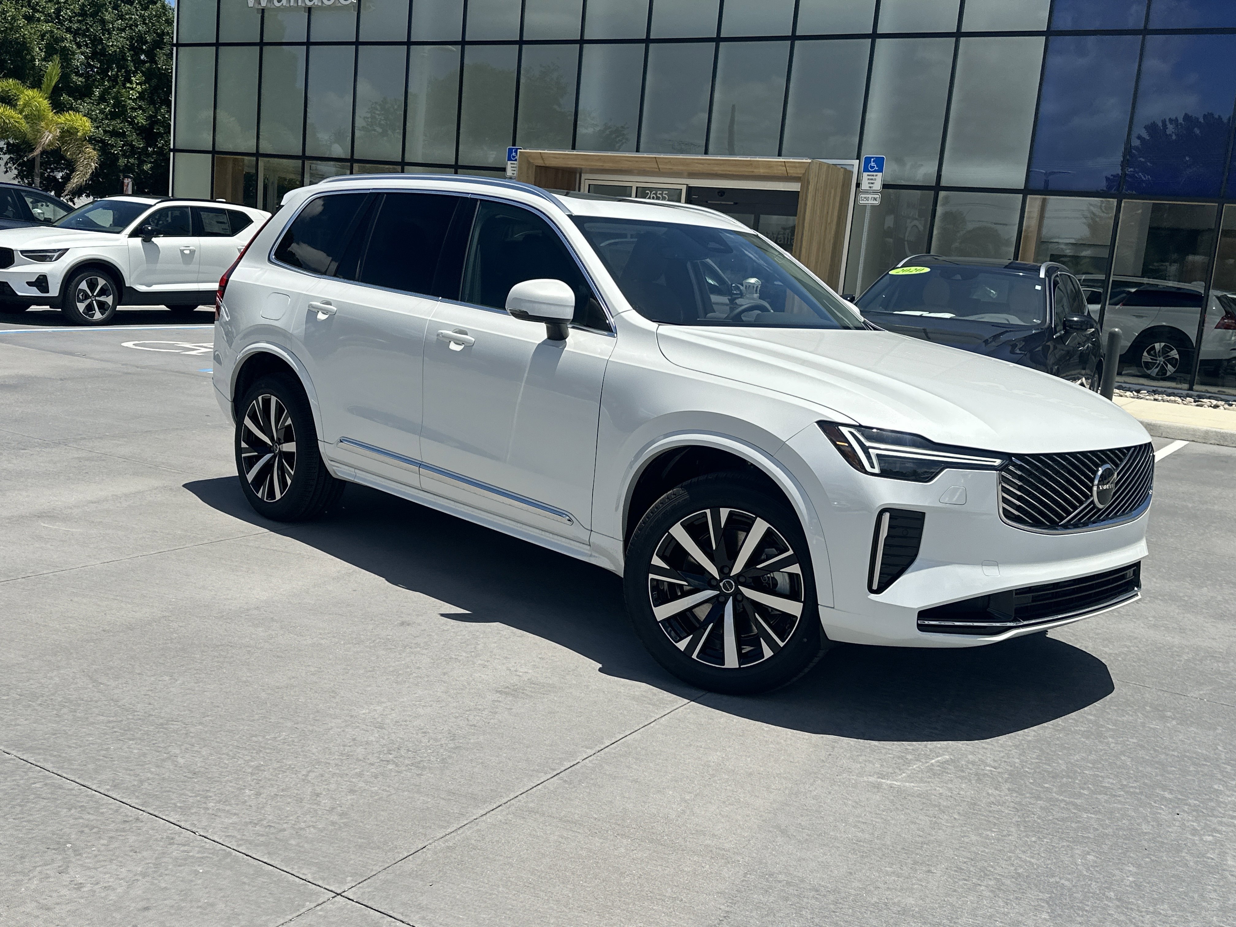 New 2026 Crystal White Volvo Core image 2