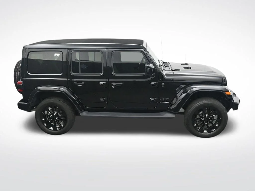 Used 2021 Black Jeep Unlimited Sahara High Altitude image 24