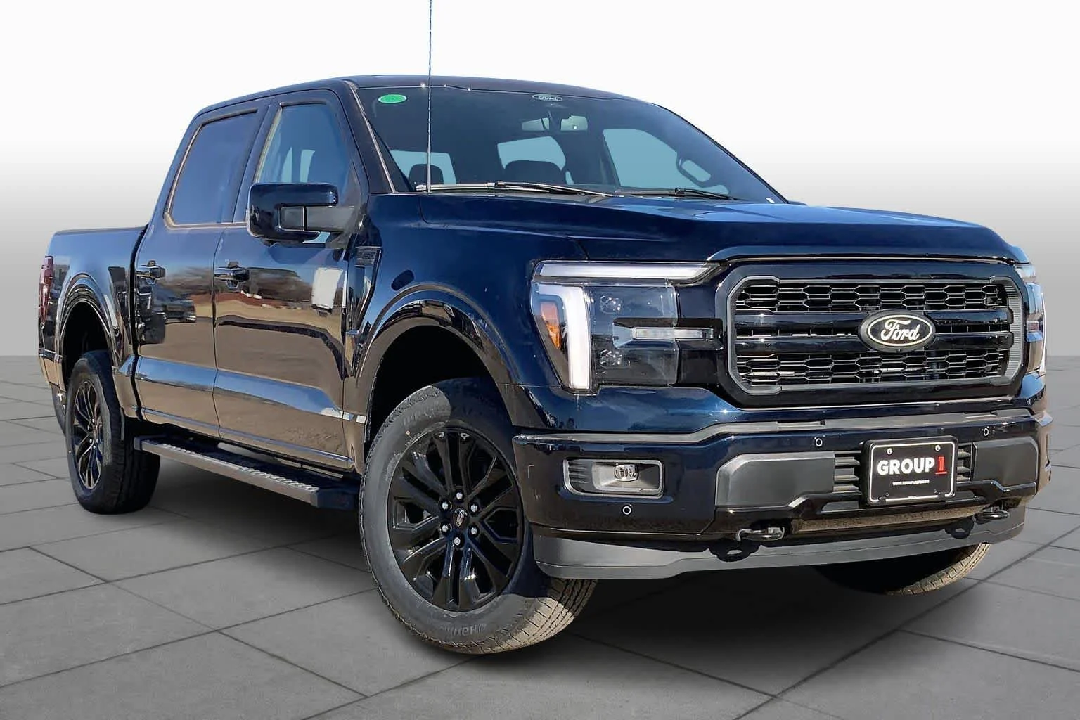 New 2026 Antimatter Blue Metallic Ford LARIAT image 2