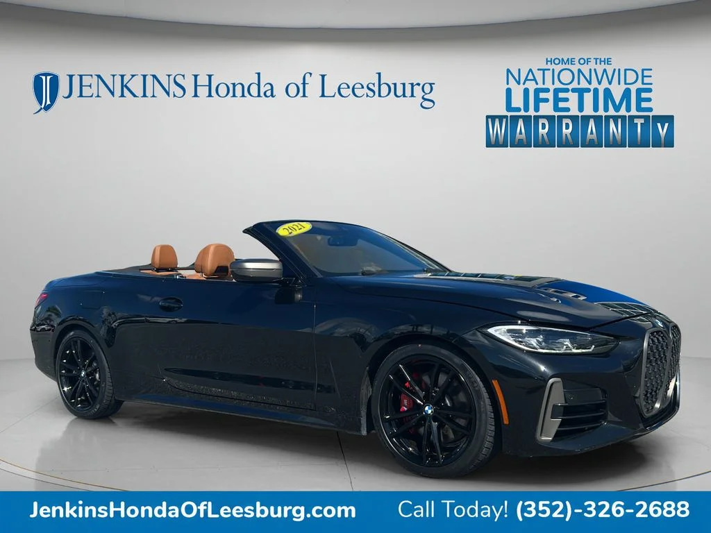 Used 2021 Black BMW M440i image 1