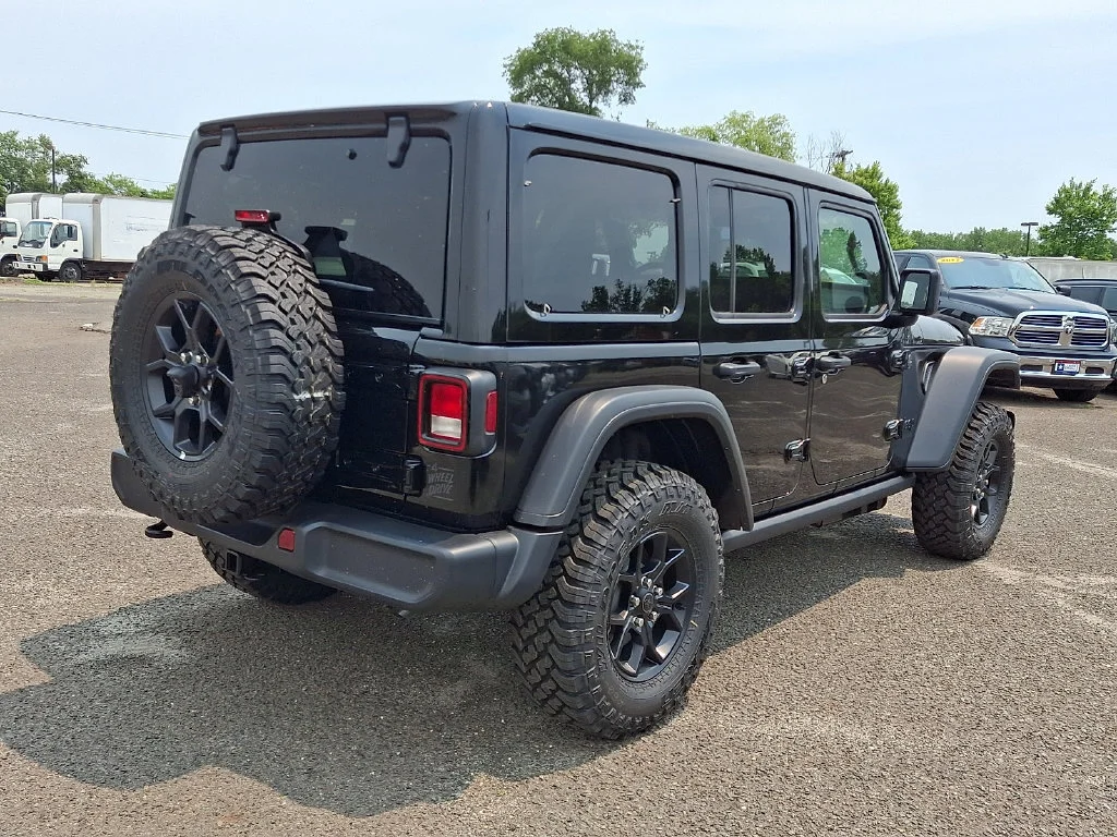 New 2026 Black Clear-Coat Exterior Paint Jeep Willys image 8