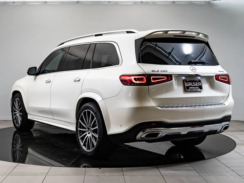 Used 2023 Manufaktur Diamond White Metallic Mercedes-Benz GLS 450 image 6