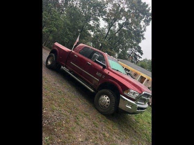 Used 2015 Deep Cherry Red Crystal Pearlcoat Ram Laramie image 3