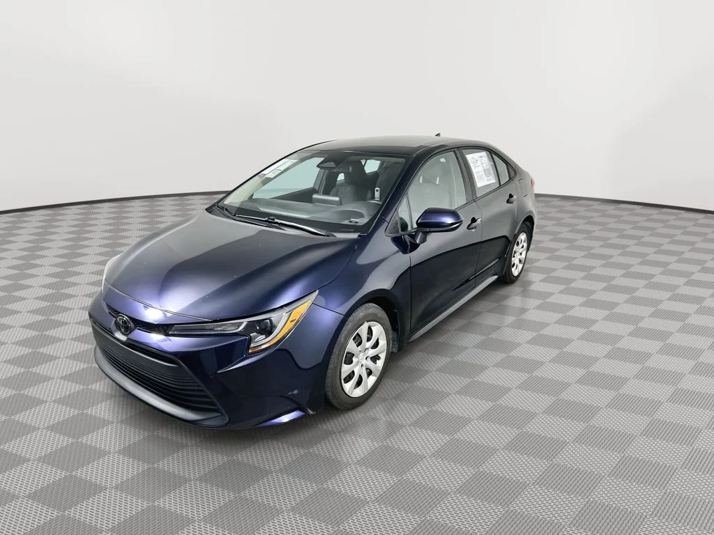 Used 2024 Blue Toyota LE image 4