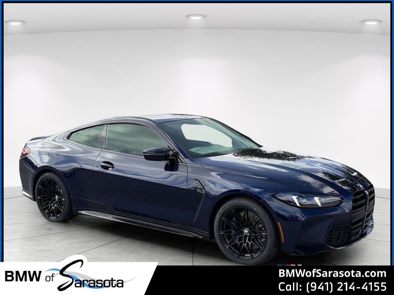 Tanzanite Blue II Metallic 2026 BMW M4 Competition Coupe RWD Coupe Rear-Wheel Drive Automatic