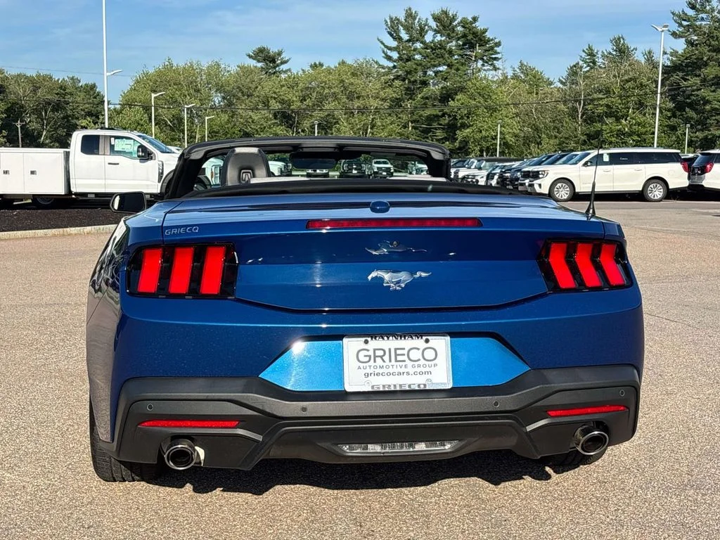 Used 2024 Blue Metallic Ford EcoBoost image 4
