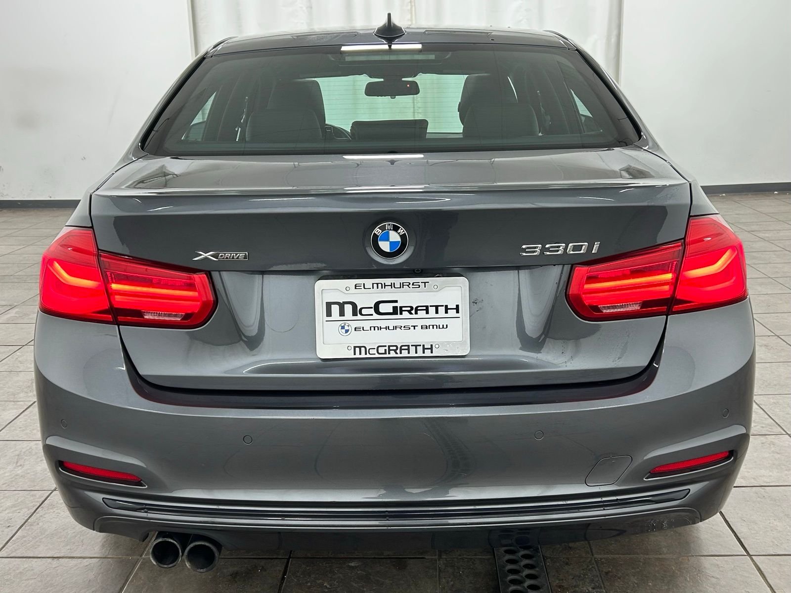 Used 2017 Mineral Gray Metallic BMW 330i xDrive image 4