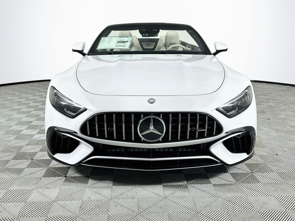 New 2027 MANUFAKTUR Moonlight White Metallic Mercedes-Benz SL 63 AMG® image 2