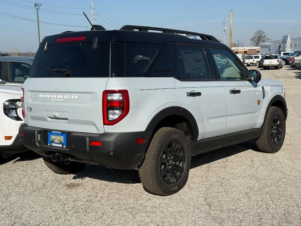 New 2026 Space White Metallic Ford Badlands® image 3