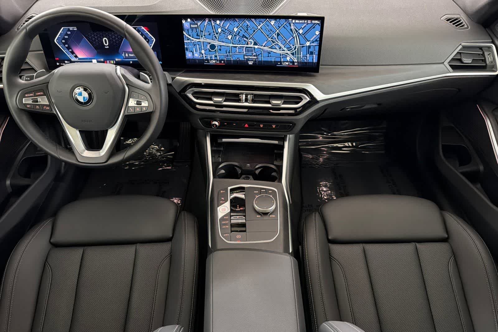 Used 2024 Black Sapphire Metallic BMW 330i image 3