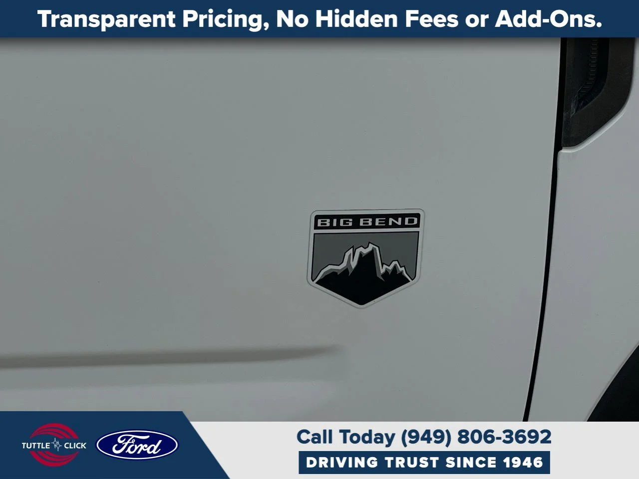 Used 2023 OXFORD WHITE Ford Big Bend image 17